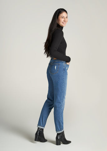 Finding The Best Full-Length Jeans For Tall Women (Try-On) - The Mom Edit