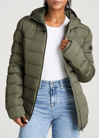 joyouslyvibrantlife hooded puffer jacket for tall women