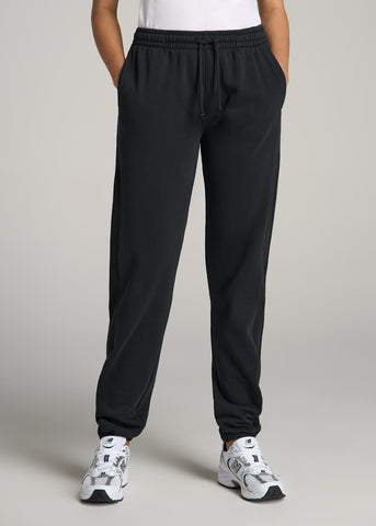 Women's Tall Athletic Pants in Cloud Blue & White