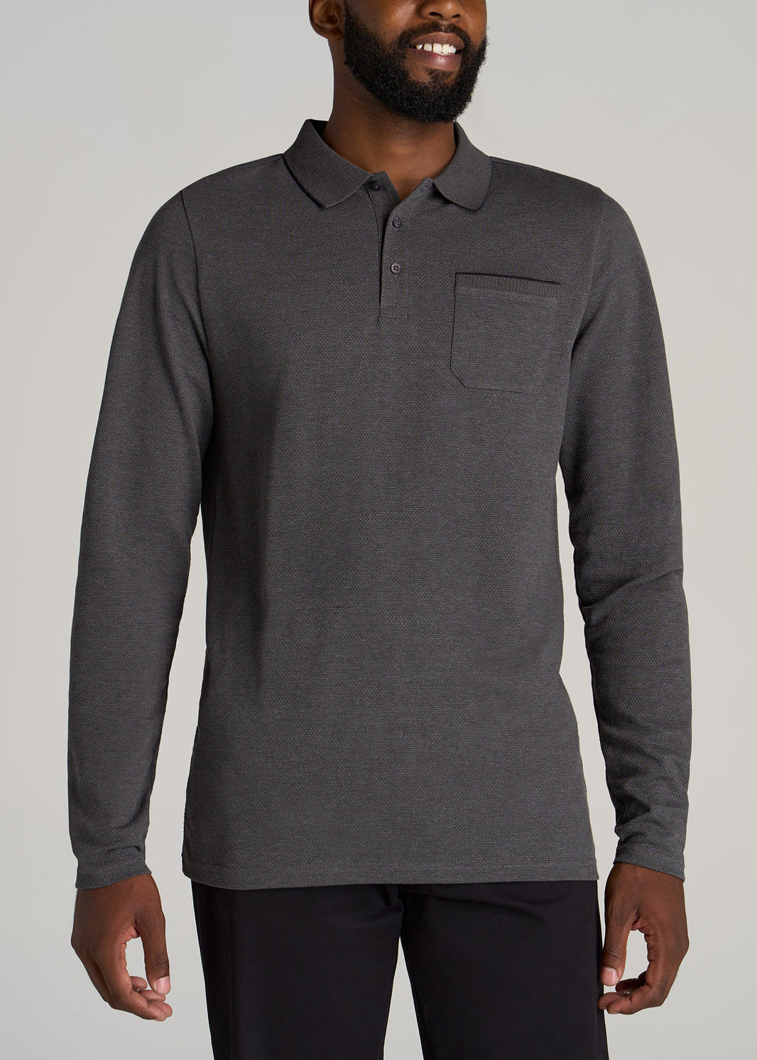 Tall Long Sleeve Shirts for Men 6'3