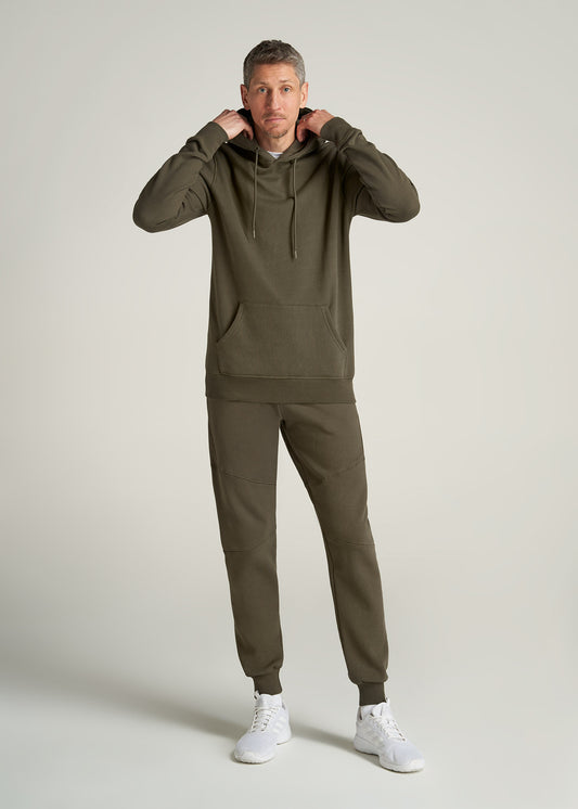    American-Tall-Men-8020-FleeceJogger-CamoGreen-full