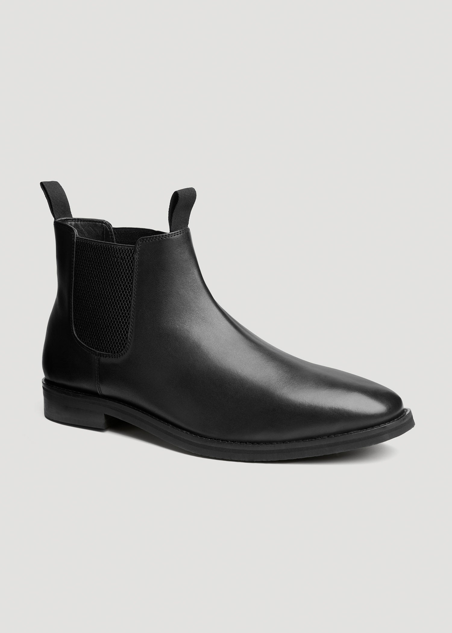 Men's Leather Chelsea Boots Size 13 to 15 | American Tall