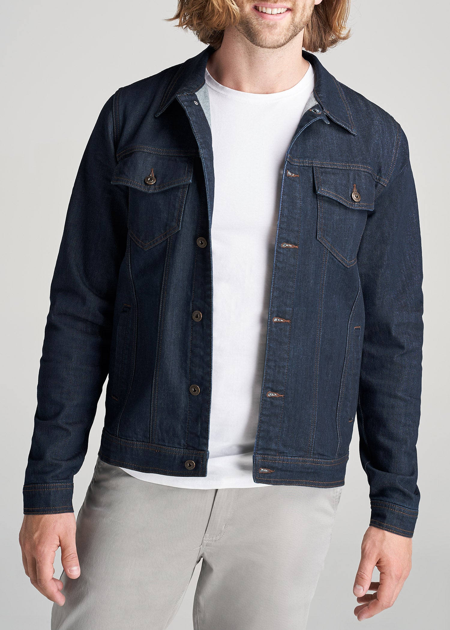 Men's Tall Denim Jacket | American Tall