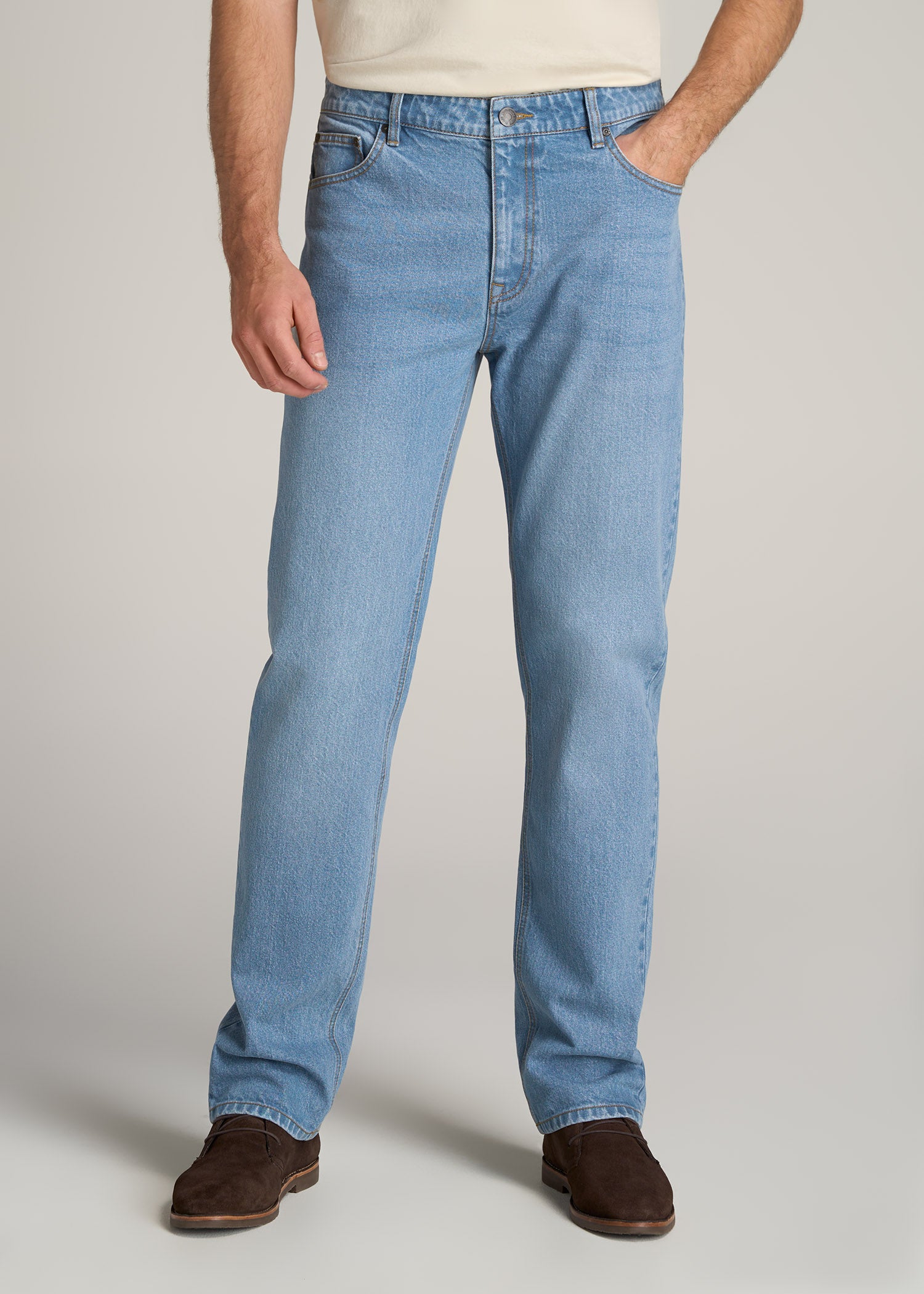 LJ&S Straight Leg Jeans for Tall Men | American Tall