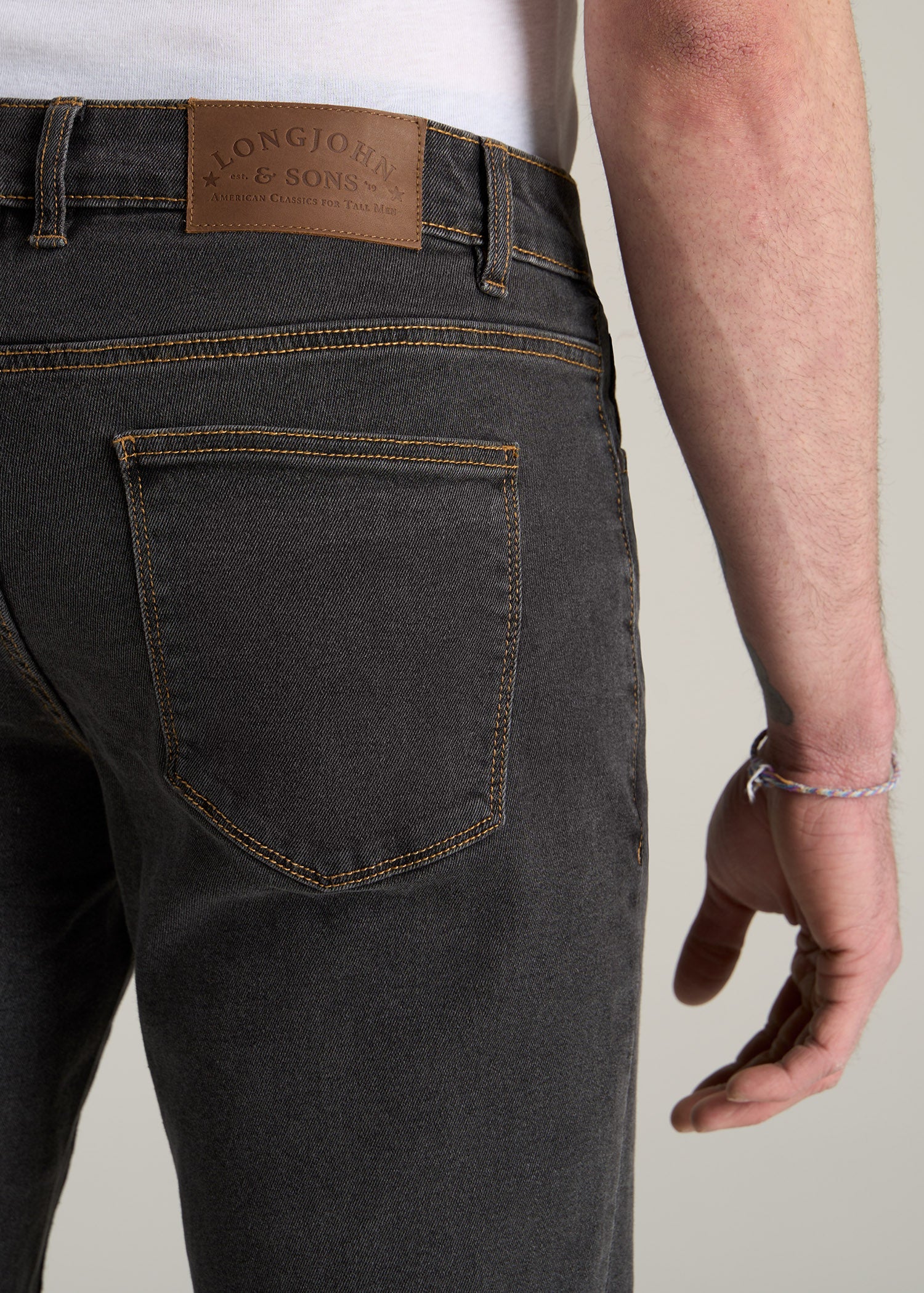 LJ&S Tapered Jeans for Tall Men | American Tall