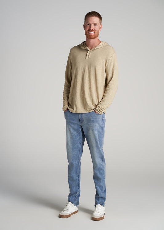    American-Tall-Men-Long-Sleeve-Henley-Hoodie-Sandstone-Mix-full