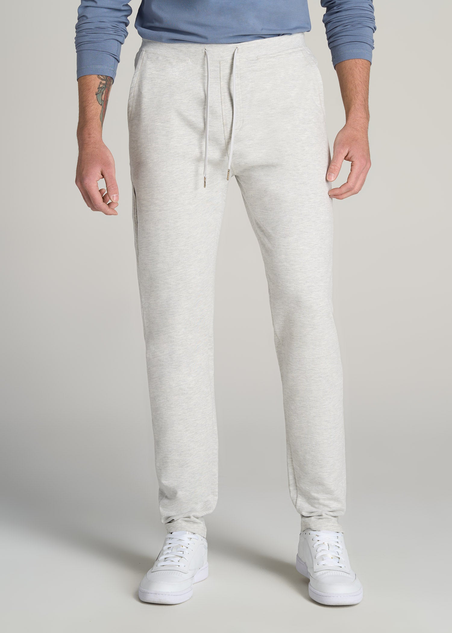 Microsanded French Terry Sweatpants for Tall Men | American Tall