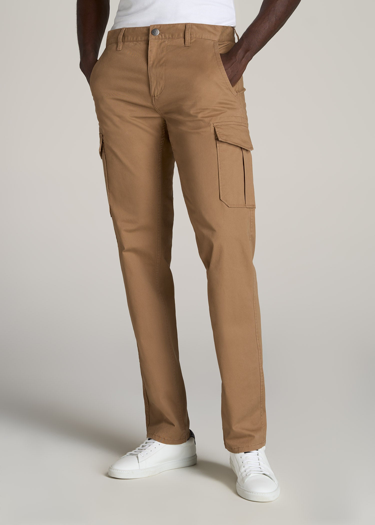 Stretch Twill Cargo Pants for Tall Men | American Tall