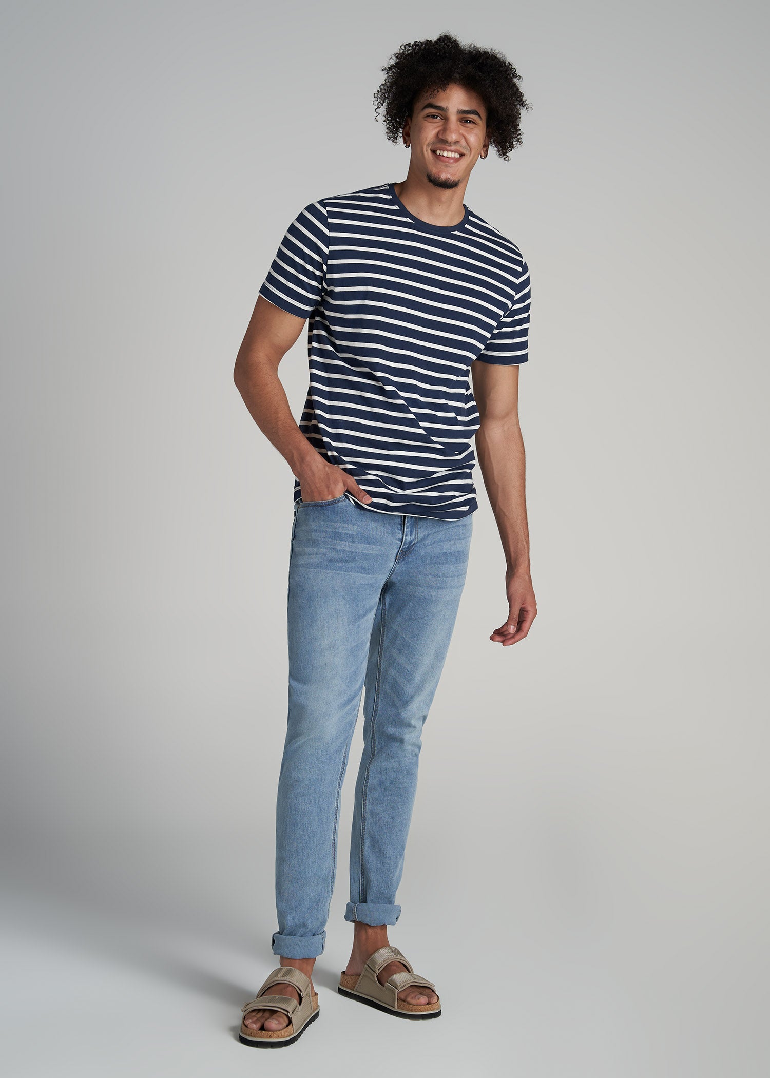 Striped Men’s Tall T-Shirt | American Tall