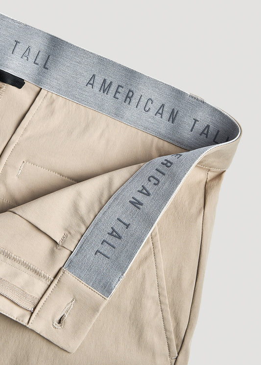    American-Tall-Men-TAPERED-FIT-Traveler-Chino-Pants-for-Tall-Men-in-Khaki-LayDown