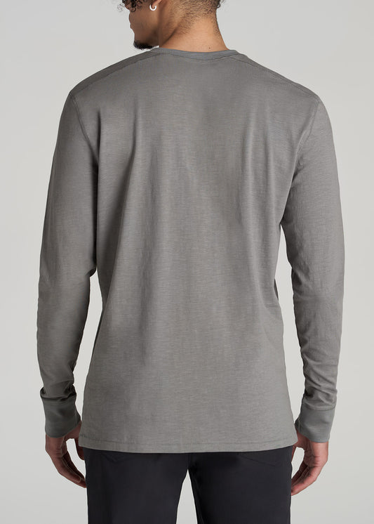       American-Tall-Men-Three-Button-Long-Sleeve-Slub-Henley-Slate-Grey-back