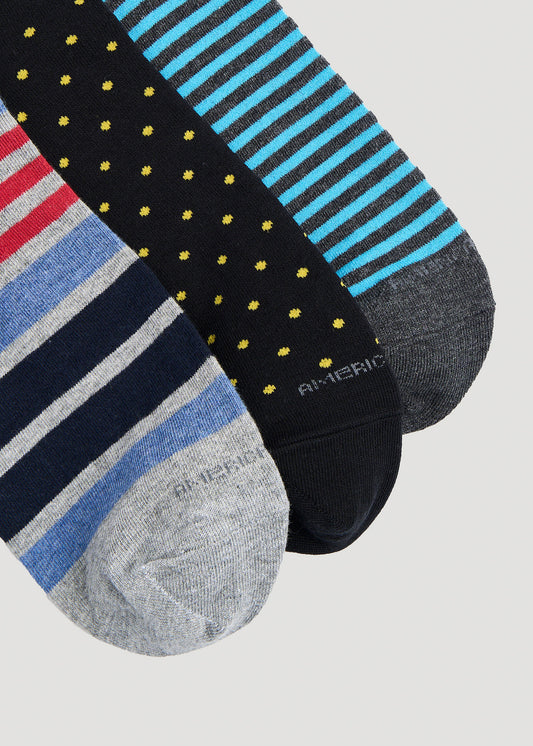    American-Tall-Mens-XL-Dress-Socks-Size-14-17-3-Pack-A-Detail