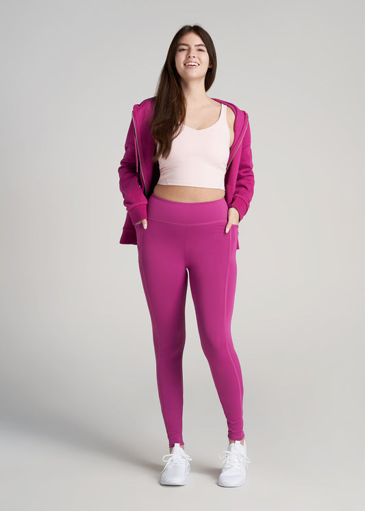         American-Tall-Women-Bella-OuterPocket-Leggings-PinkOrchid-full