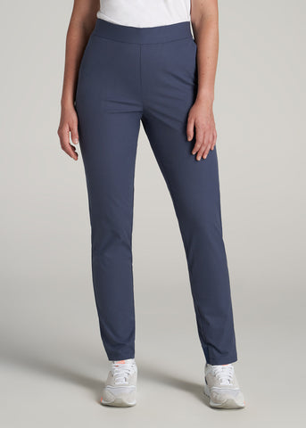 Wearever Fleece Open-Bottom Sweatpants for Tall Women in Midnight Blue