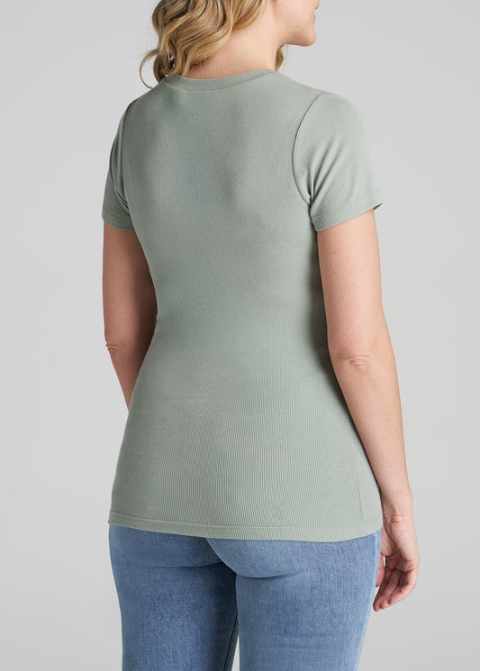    American-Tall-Women-ShortSleeve-RibbedTee-SageGreen-back