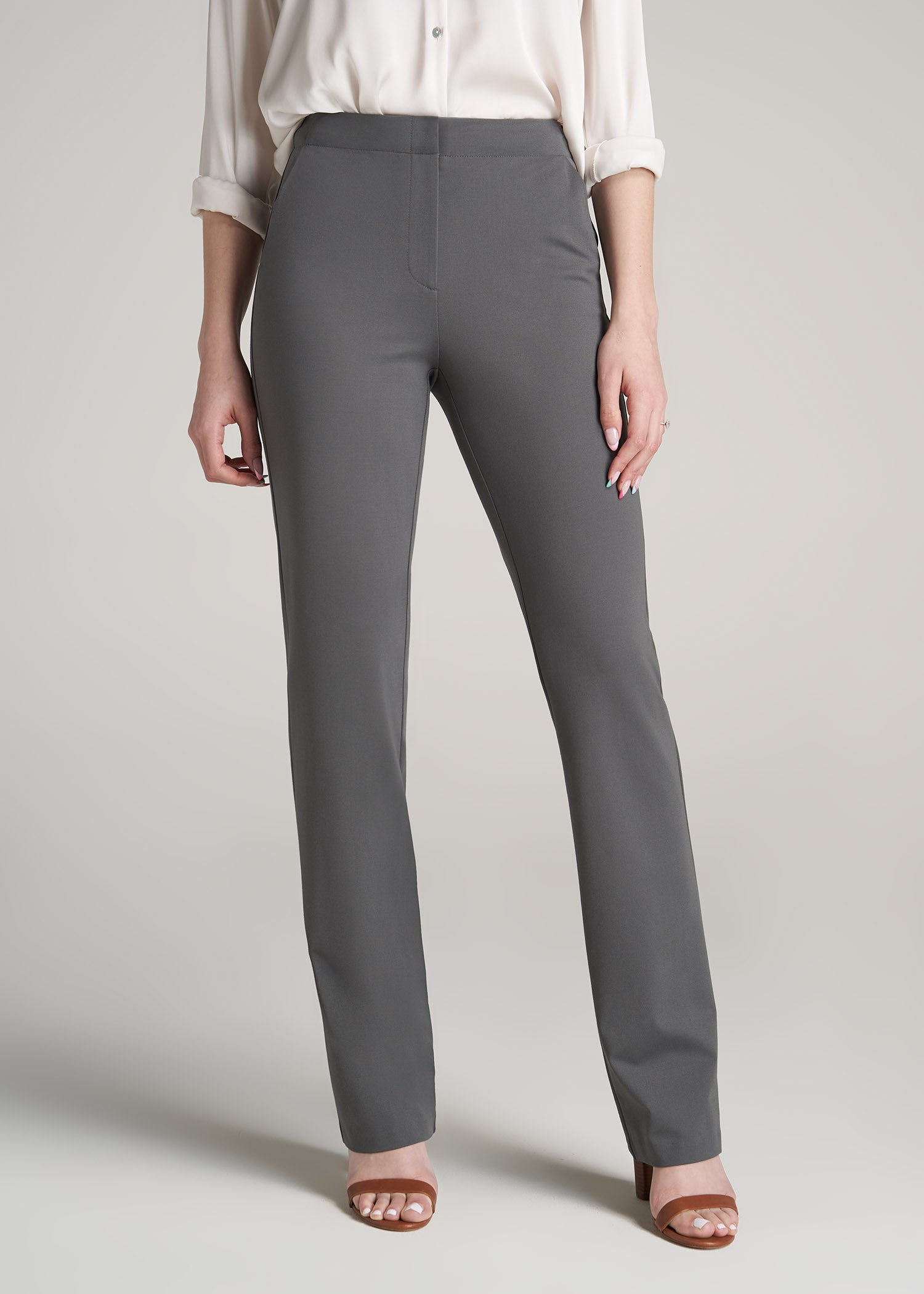 Women's Tall Straight Leg Dress Pants | American Tall