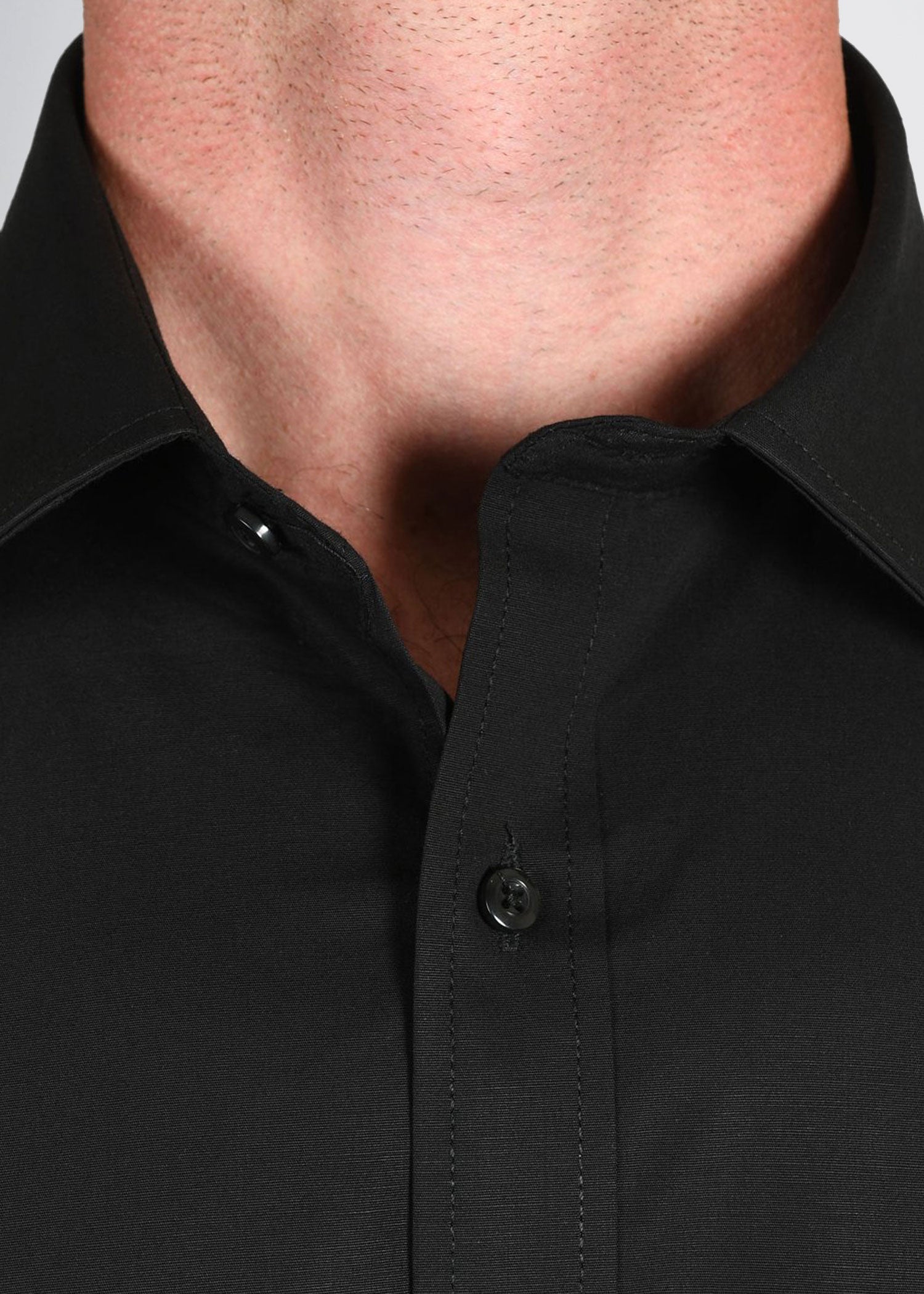 Men S Tall Dress Shirts In Black American Tall