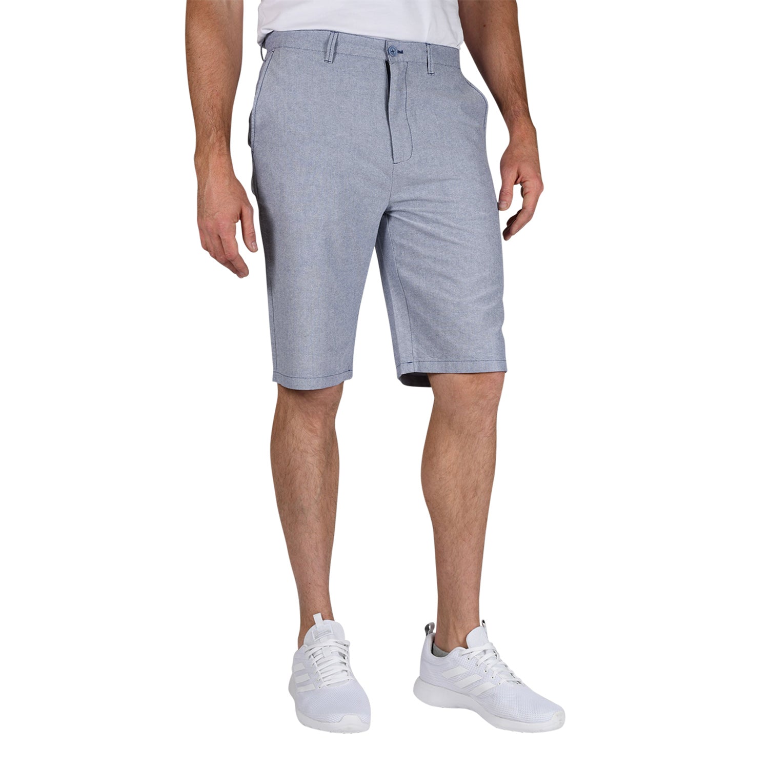 Tall Men's Oxford Shorts in Indigo 