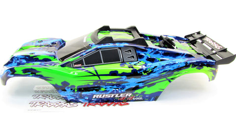 traxxas rustler 4x4 body shell