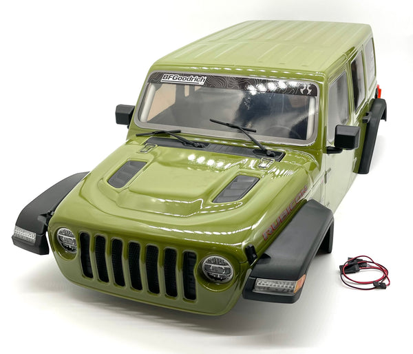 Axial SCX6 Jeep Wrangler BODY, w/ Interior, rollcage, exterior details –  Jennys RC LLC