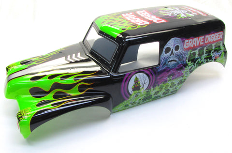 grave digger body shell