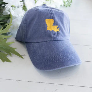 Louisiana State Baseball Hat - NOLA T-Shirt of the Month Club