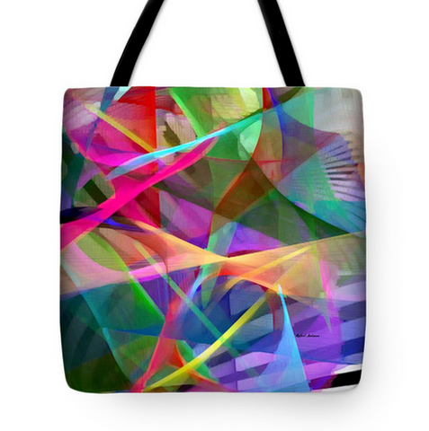 Abstract 9488 Tote Bag by Rafael Salazar - Copyright 2015