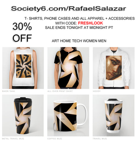 Rafael Salazar on Society6 - 30% OFF on all Apparel + Accessories 