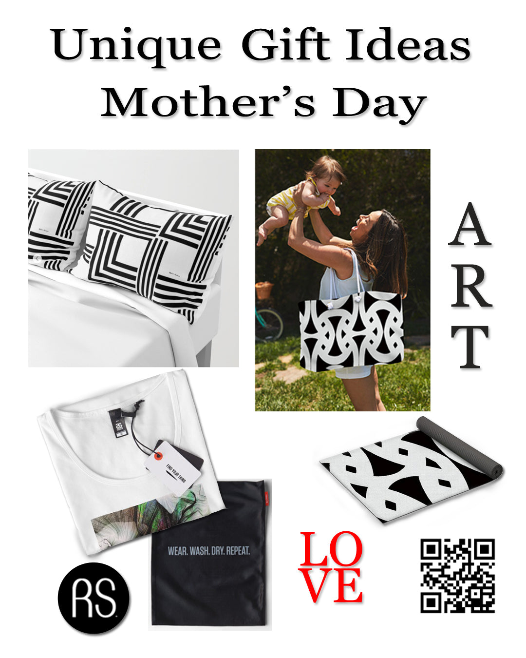Mother's Day Gift Guide by Rafael Salazar - #Art