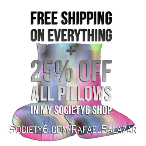 Free Shipping on Everything + 25% Off All Pillows Start: Friday, 3/17 @ 12:00am PT End: Sunday, 3/19 @ 11:59pm PT Details: Free Shipping on all products. 25% Off on throw pillows, floor pillows, rectangular pillows.