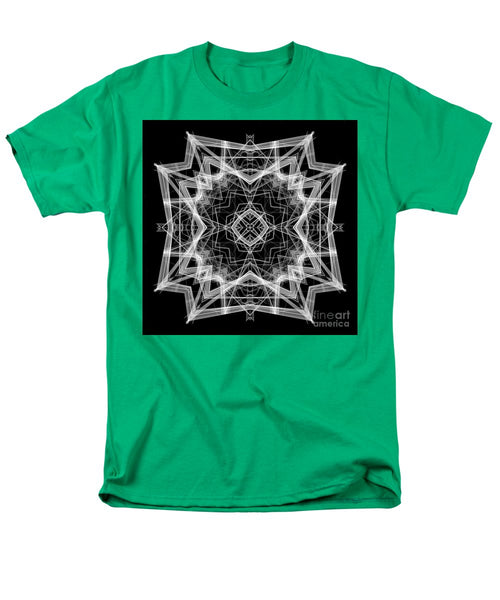 Mandala 3354b In Black And White - Men's T-Shirt  (Regular Fit)