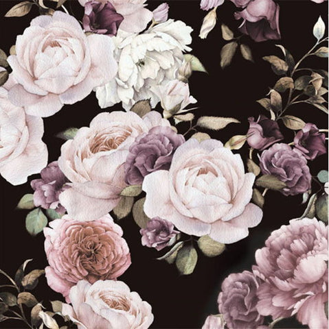 Black And White Peony Wallpaper - Life Styles