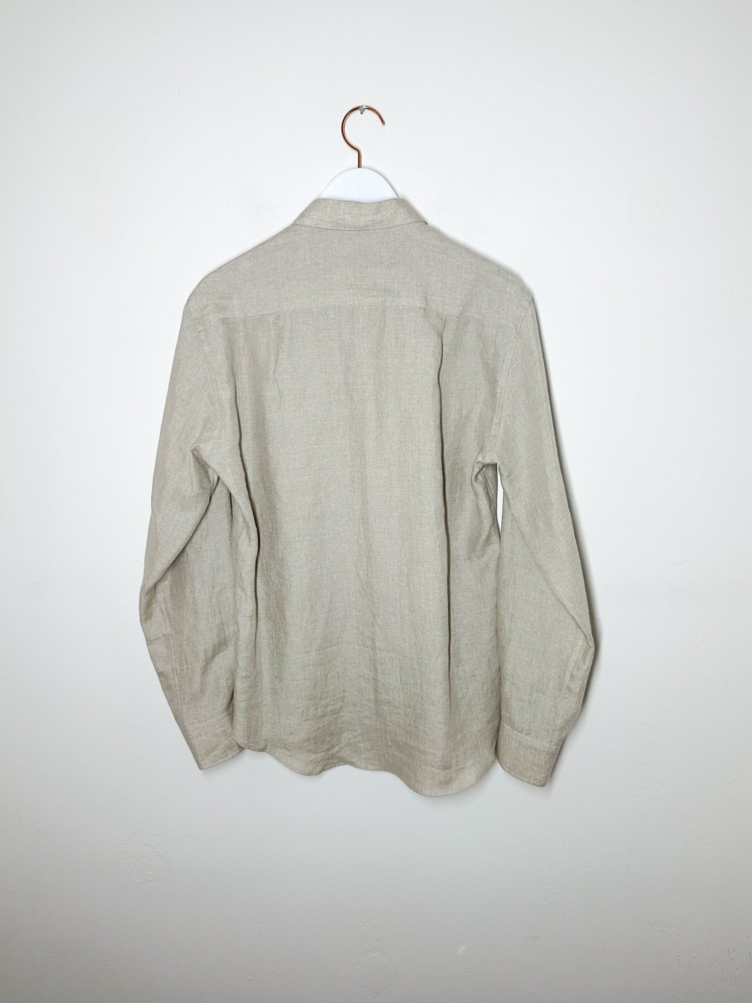 De Bonne Facture - Essential Shirt - Undyed Flax – Piermarini