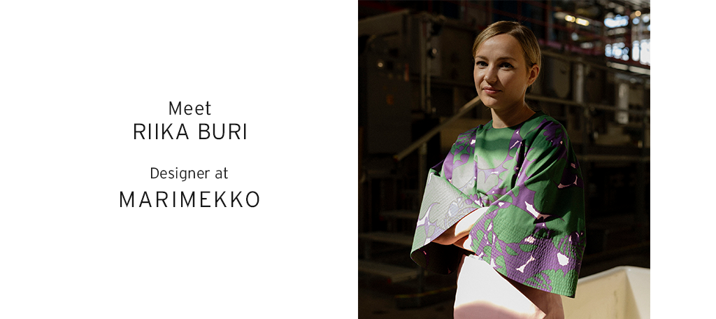 “Marimekko Meet Designer Riika Buri