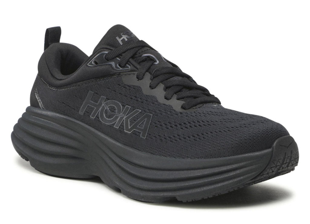 Hoka One One - Women's Bondi 8 in Black and Black – gravitypope