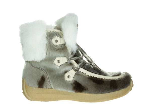 Pajar - Aby Ankle High Boots in Silver 
