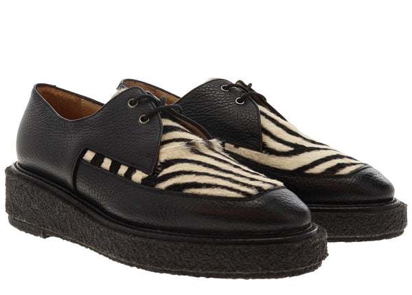 To & Co. - Duclip Derby Shoe in Zebra – gravitypope