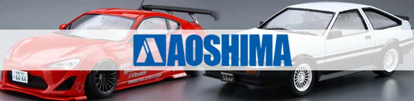 Aoshima Plastic Kits - Available at Hearns Hobbies melbourne