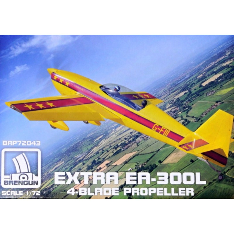 BRENGUN 1/72 Scale Extra EA-300 4 Blade Propeller
