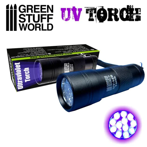 GREEN STUFF WORLD UV Resin and UV Torch