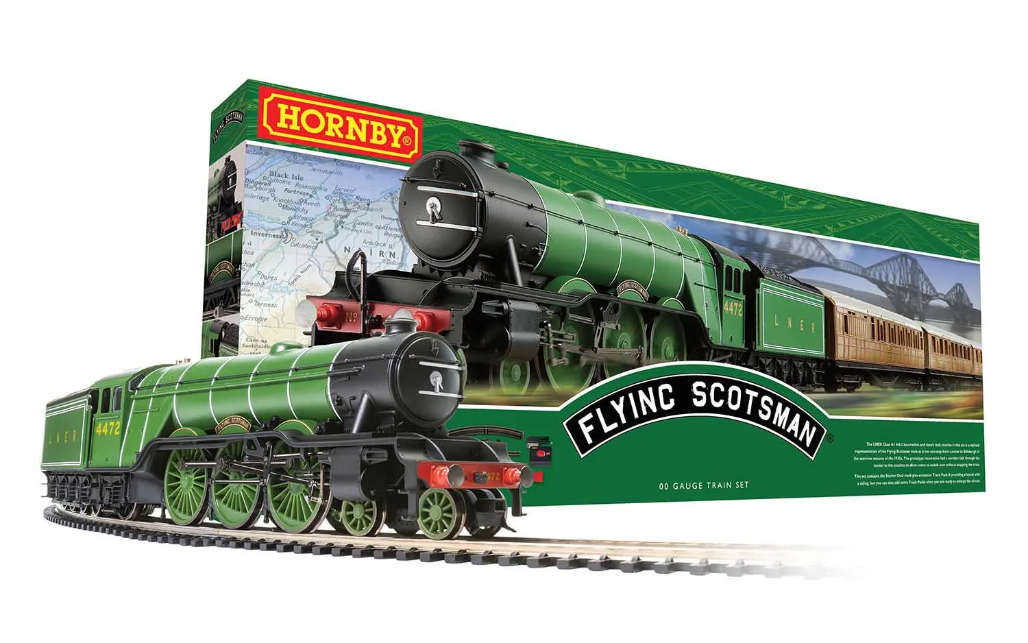 HORNBY OO - Flying Scotsman Train Set