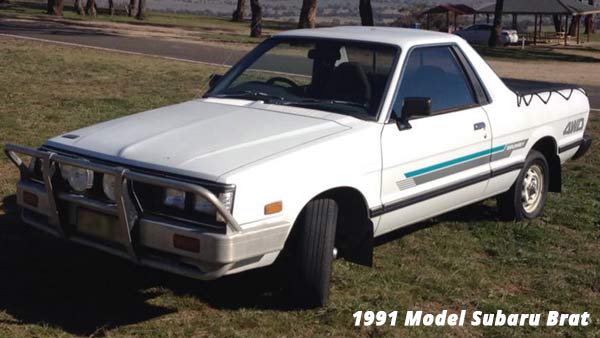 1991 Model - Real World Subaru Brat (Brumby)