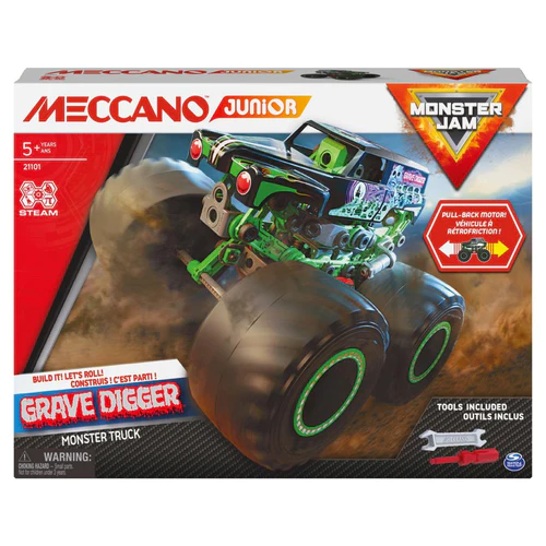 MECCANO Junior Monster Jam Grave Digger