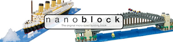 Nanoblocks - Available now at Hearns Hobbies Melbourne