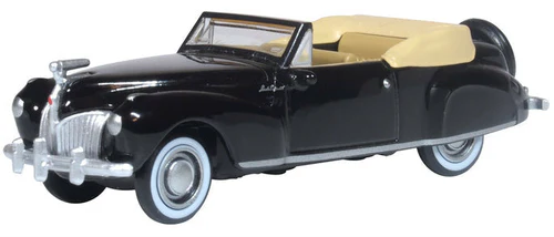 OXFORD 1/87 1941 Lincoln Continental Black and Tan