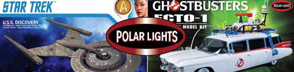 Polar Lights Models available at Hearns Hobbies