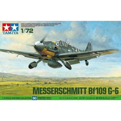 TAMIYA 1/72 Messerschmitt Bf109 G-6