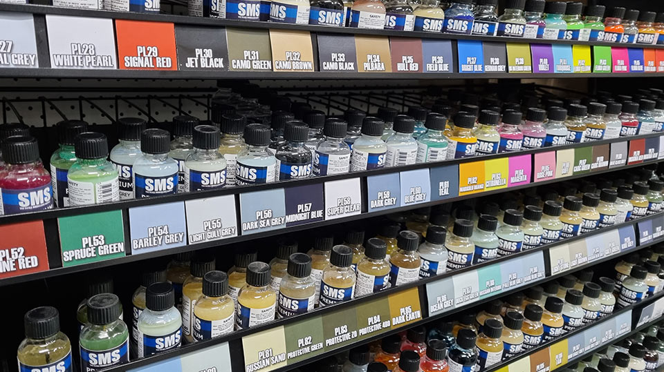 Lacquer Paints available at Hearns Hobbies Melbourne