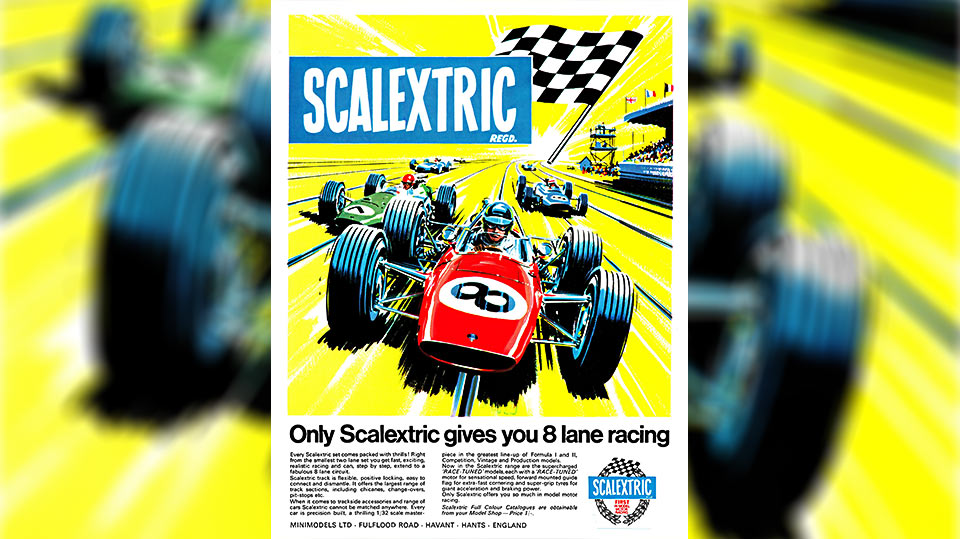 Early Scalextric Advertising