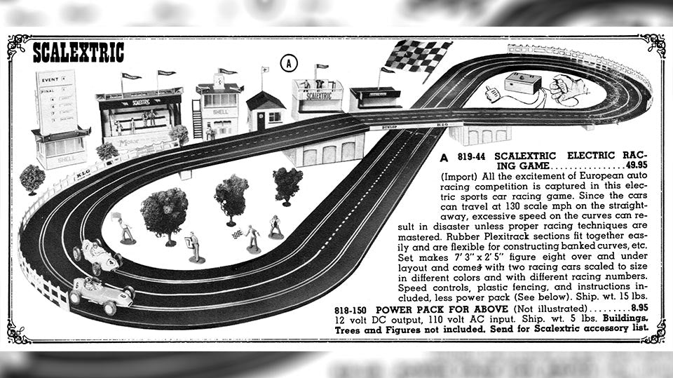 Scalextric First electric set